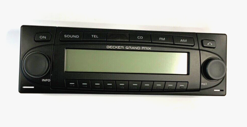 Bedienteil komplett Becker Grand Prix BE 7990 gelb control unit complete NEU - Bild 3 von 3