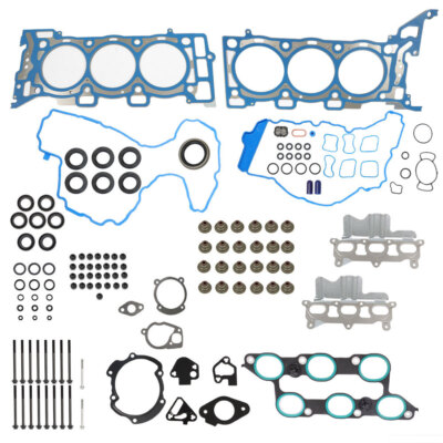 Labwork Head Gasket Set Intake Exhaust Valves For 09-16 Chevrolet Tranverse GMC