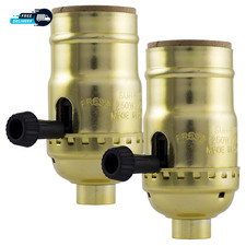 3 Way Lamp Socket Medium Base Turn for Low Medium High Light Settings