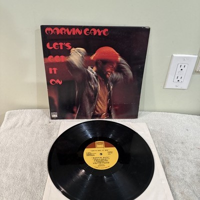 Marvin Gaye Lets Get It On LP 1973 Tamla T329V1 Soul Vinyl Record