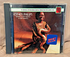 What a Difference a Day Makes by Esther Phillips (CD, CBS, 1975) mint disc XLNT