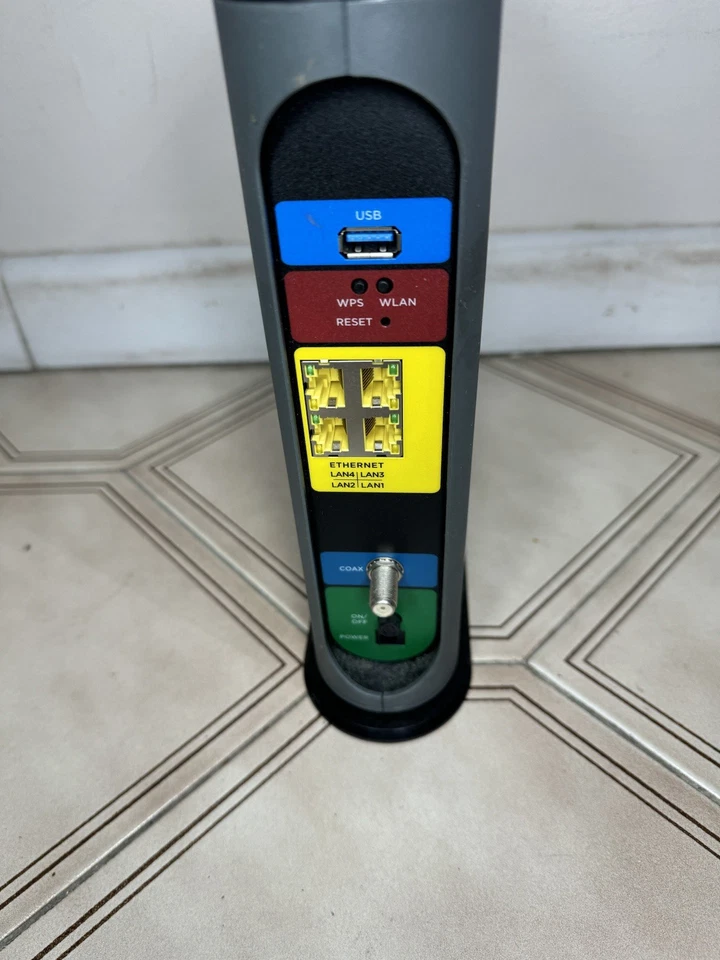 Motorola Docsis Cable Gateway Mg8702 Used - Image 2 of 3