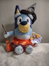 Bluey Witch 14" Plush Toy Stuffed Doll Halloween Dog By DanDee New With Tags