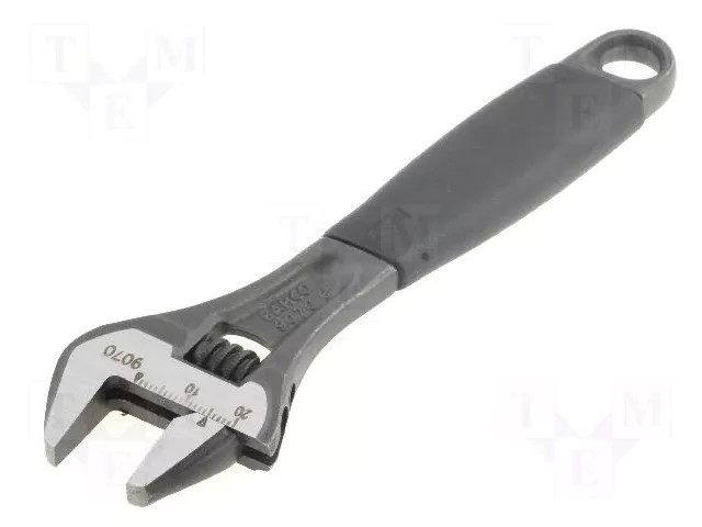 Bahco 9070 Black Ergo Adjustable Wrench 150Mm (6In) - Image 5
