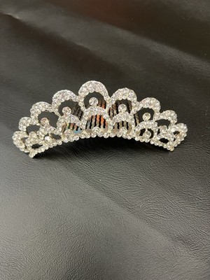 Silver rhinestone hair clip #glamour #party #festival#wedding# birthday