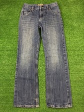 Wrangler 20X Jeans Boys Size 14 Regular Adjustable Waist Bootcut Western Jeans