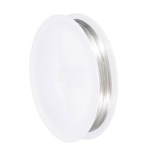 18 Gauge Copper Wire for Jewelry Making Tarnish Resistant Beading Wire White