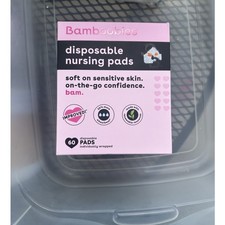 Bamboobies Disposable Nursing Pads New Box Of 60