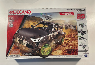 MECCANO MAKER SYSTEM MOUNTAIN RALLY MOTORIZED SET 15207 - 2015 - NEU/VERSIEGELT