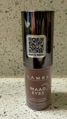 Lamel MAAD EYES Liquid Eyeshadow 402 MACCHIATO Matte Long-Wearing NEW & SEALED