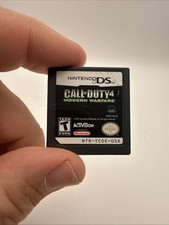 Call of Duty 4 Modern Warfare Nintendo DS Video Game WWII Shooter Loose Tested