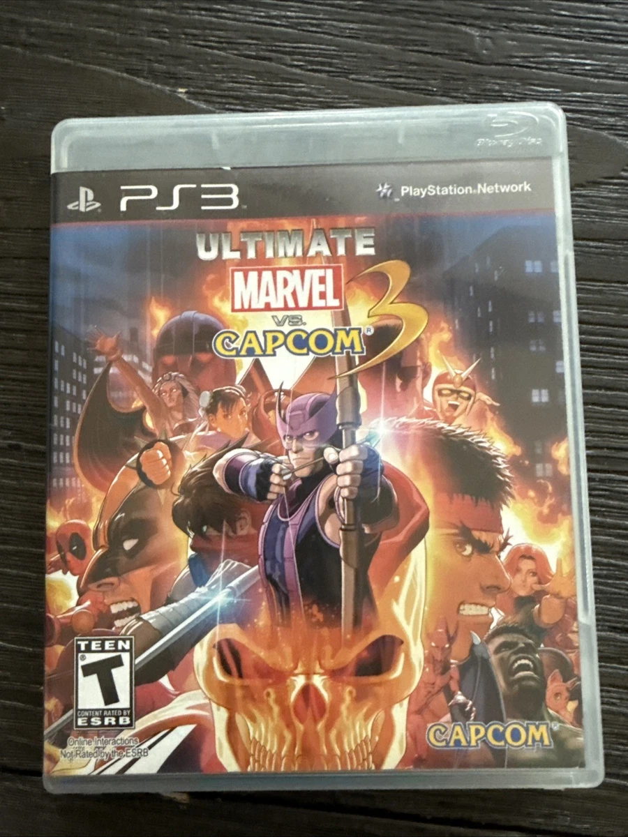 Ultimate Marvel vs. Capcom 3 Sony PlayStation 3 Video Games for
