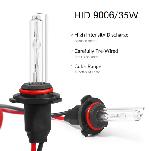 9006 HB4 Complete HID Low Beam Fog Kit 10000K Blue 35W Ballast - Picture 2 of 6