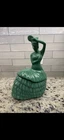 DANCING LADY COOKIE JAR Meadow green FIESTA WARE NEW