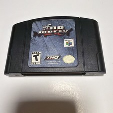 WWF No Mercy (Nintendo 64, 2000) Wrestling NOT TESTED USED