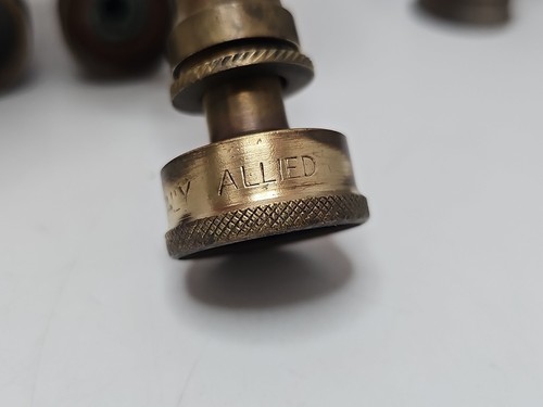 !! 11 vintage hose garden nozzle sprinkler brass italy dunlap usa challenger !! - Picture 10 of 19