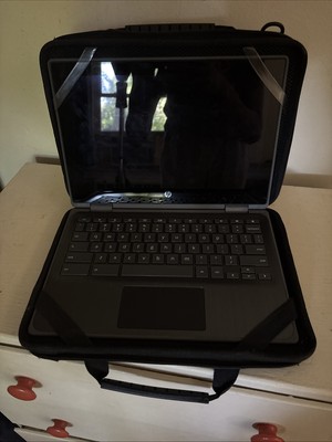 Chromebook With Case ( Used) Works