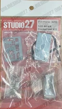 Studio27 1/20 McLaren MP4/4 Cockpit set #11 for Tamiya kit