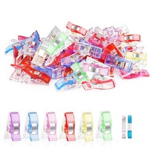 Premium Plastic Clips, Multipurpose Sewing Clips Premium Quilting Clips Assor...