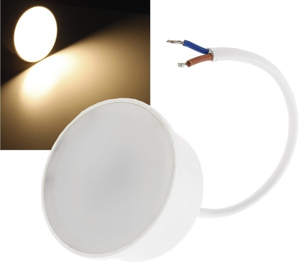 "Chilitec Led-Modul \"Piatto W5\" Warmweiß 120°, 2900K, 230V, 5W, 390Lm, 50X24Mm"-image