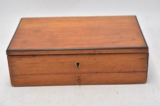 Antique Winsor & Newton Paint Box Victorian Art Supplies Mahogany Wood