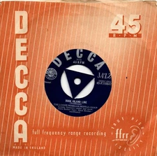 Lonnie Donegan Skiffle Group (The):Rock island line/John Henry:UK Decca:1956