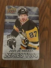 2024-25 UPPER DECK SERIES 2 HOCKEY EMPTY TIN - SIDNEY CROSBY. - NO CARDS