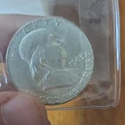 1963 Franklin Half Dollar 90% Silver US Coin Circulated Liberty Bell