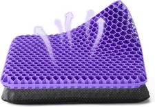 Orthopaedic Gel Seat Cushion Extra thicken For Long Sitting Office Car Chair