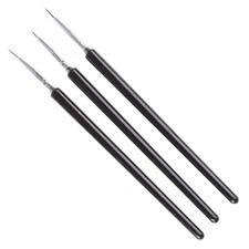 Pack of 3 Paint Brush Set 3 Types Paint Brush Professional Striper Brushes Set
