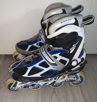 Crazy Creek Inline Skates Inliner Gr 41 Rollschuhe SP500 Anti Viration System