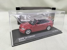 MINICHAMPS 2007 BMW 1 Series Cabriolet Red