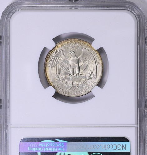 1954 D Washington Quarter NGC MS67 - Picture 2 of 3