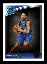 2018-19 Donruss #179 Jalen Brunson Rookie RC