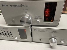 Luxman LXV-OT6, LXV-OT7, LXV-OT8 Vacuum Tube Amplifier Set x3