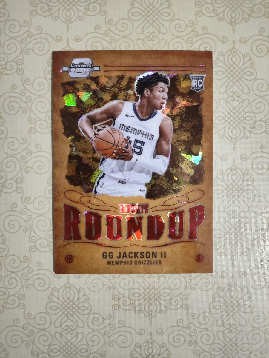 2023-24 Contenders Optic GG Jackson II Rookie Roundup Red Ice /175 #3 RC