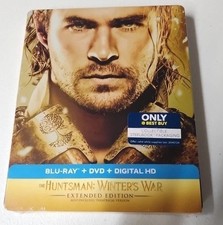 NEW SEALED The Huntsman: Winters War - Bluray  DVD SteelBook Best Buy Exclusive