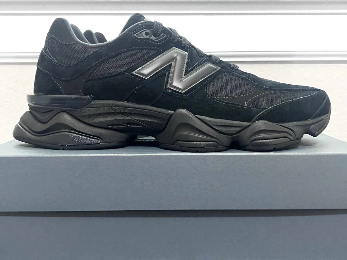 New Balance 9060 Triple Black Suede for Sale - Authenticity