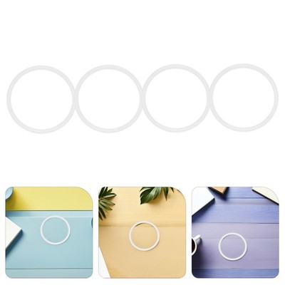 4 Pcs Hitzebeständige Dichtung Silikon-Dichtungsring Aus Flaschenverschlüsse