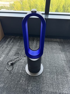 Dyson AM04 Hot+Cool Air Multiplier, Iron/Blue with Remote, Used-Good, Free Ship