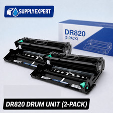 2PK Compatible DR820 Drum Unit for Brother MFC-L5850DW HL-L6200DW