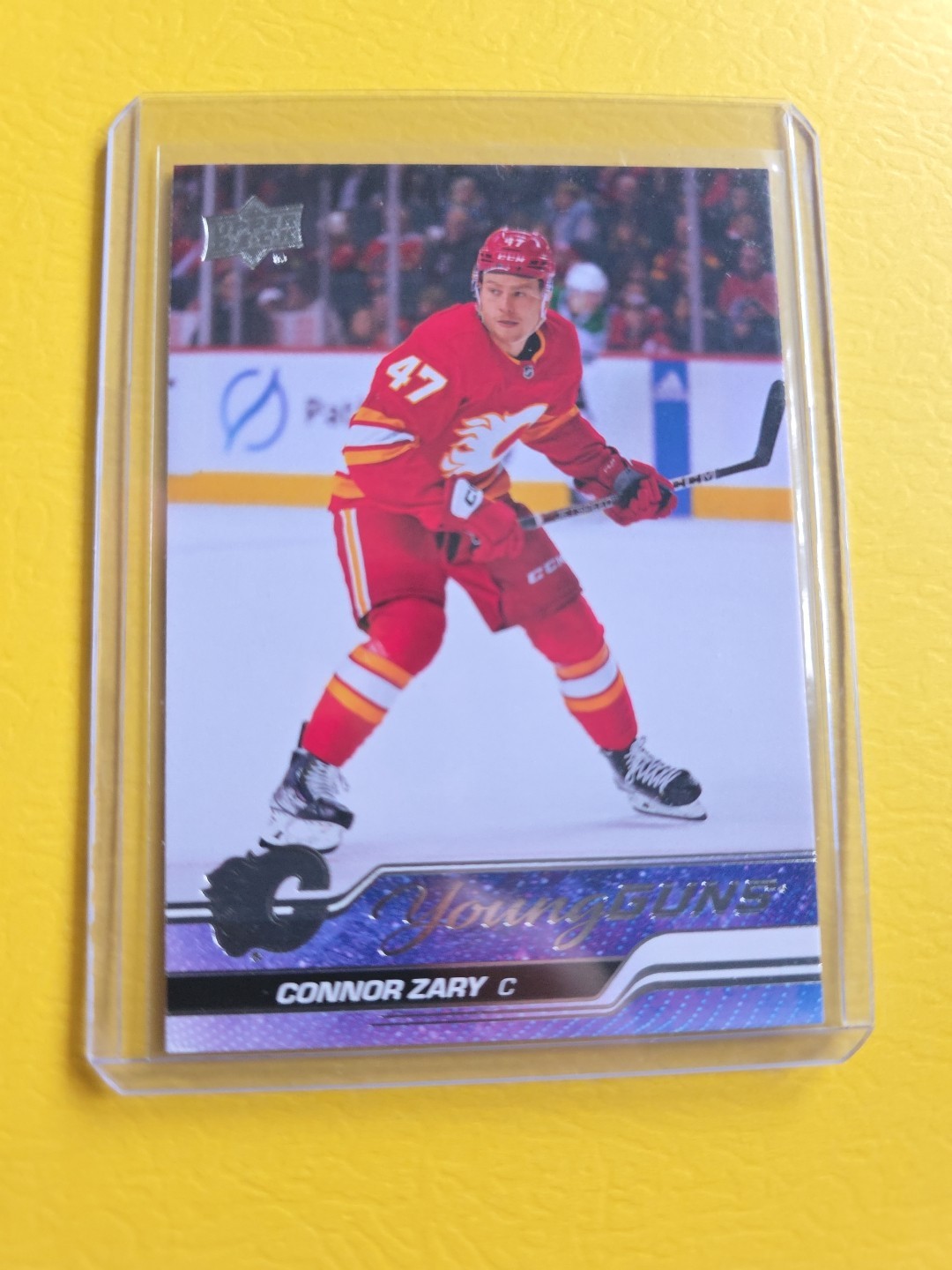 2023-24 Upper Deck Connor Zary Young Guns #496 UD Series 2 Rookie