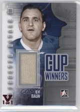 2012-13 ITG Forever Rivals Series Silver Vault Ruby 1/1 Bob Baun #CW-07 4j1