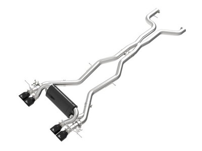 aFe 49 36353 B Mach Force XP Cat Back Exhaust w/ Black Tips for 23-25 BMW M2 G87