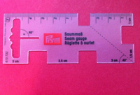 Saummaß Prym 610732 Transparent Handmaß Schneider Lineal Maß