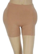 Women's Butt & Hip Padded Shapewear Curve Enhancing Panty Beige