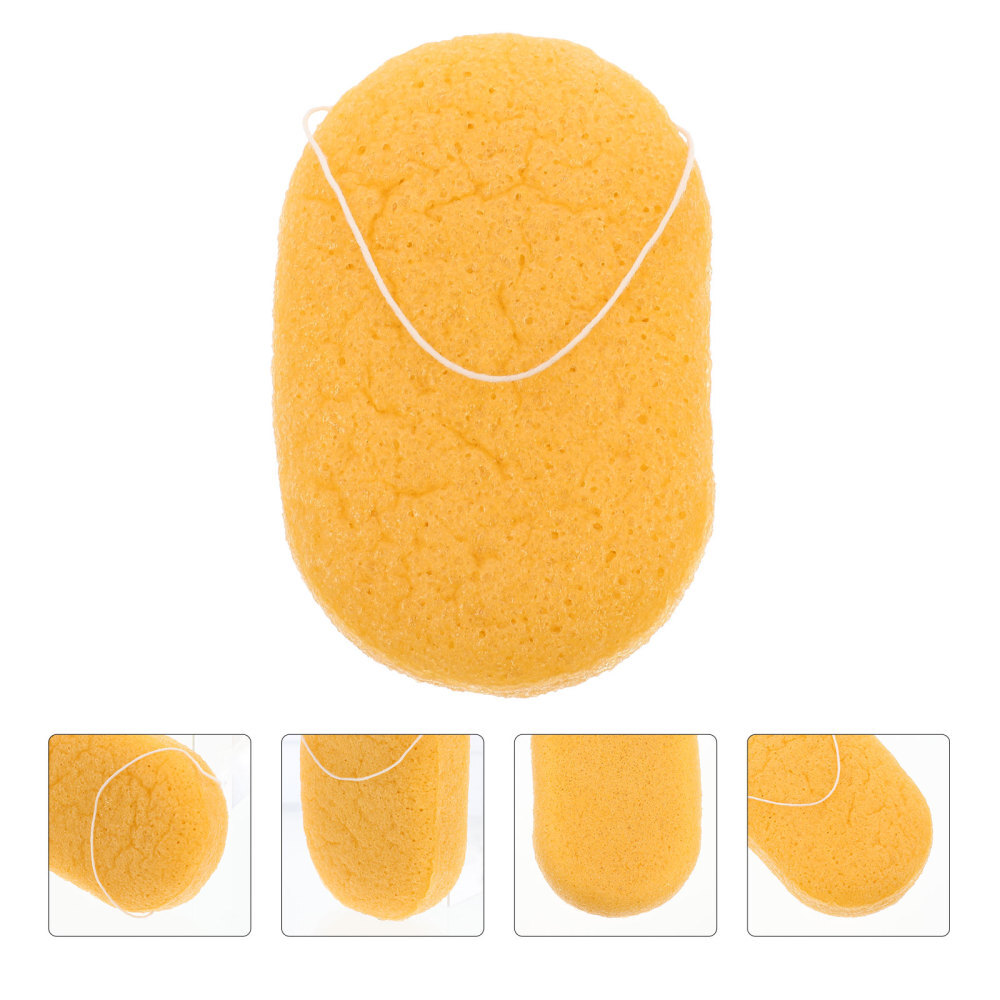 Active Face Wash Sponge for Makeup Removal and Bath Water Foaming-image