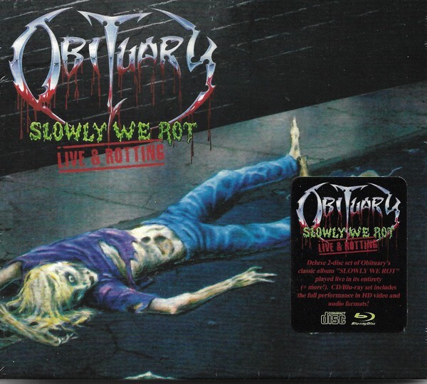 Obituary - Slowly We Rot CD デスメタル Obituary - Slowly We Rot LIVE & Rotting CD + Blu Ray