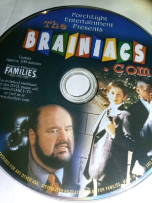 BRAINIACS DVD DISC ONLY USED TESTED FREESHIP NOTRACKING