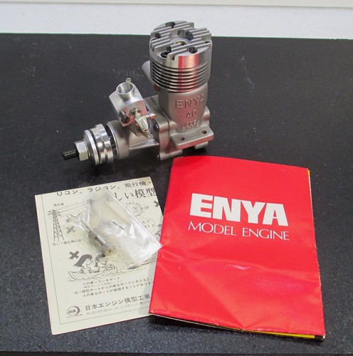 ENYA 40X T.V. 6.5cc 2-stroke glow engine for R/C airplanes, new f/s - Picture 2 of 22